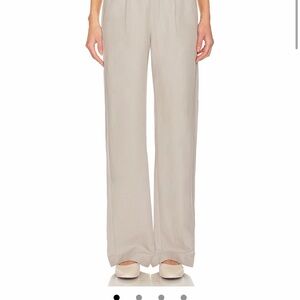 Enza Costa Limestone Straight Leg Pants